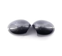 Coche Carcasa De Espejo Reemplazo De Carcasa De Espejo Lateral Para Mini Para Cooper R55 R56 R57 R58 R59 R60 Y R61(Carbon fiber)