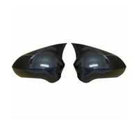 Coche Carcasa De Espejo Retrovisor Compatible Para Seat Leon MK2 1P Facelift Ibiza MK4 6J Exeo 3R 2008-2017 PP Carcasa Espejo(Carbon Look-Add on)
