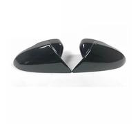 Coche Carcasa Espejo Para Ford Para Mondeo Para Fusion 2013-2021 Ala Vista Lateral Tapa Cubierta Espejo Retrovisor Decoración Carcasa Accesorios Coche Cubierta Retrovisor Puerta(1 pair black)