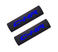 Coche Cinturón de Seguridad Almohadillas Protector para Toyota C-HR Niños y Adultos Seat Belt Padding Protector Car Travel, 2 Units,Blue