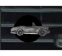 Coche clásico británico TR4 ref276 diseño de efecto peltre ambientador de ventilación kit decoración coche furgoneta camión mini autobús