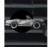 Coche clásico británico TR6 Roadster ref271 diseño de efecto peltre ambientador de ventilación kit decoración coche furgoneta camión mini autobús