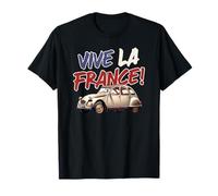 Coche Clásico Vive La France Camiseta