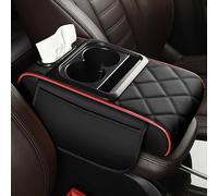Coche Cojín Apoyabrazos para Jeep Wrangler 4Doors Sport Altitude/RHD/Sahara Altitude/High Altitude/Rubicon 392, Cuero Funda Protector Reposabrazos Central, Almohadilla para Reposabrazos De Coche
