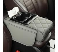 Coche Cojín Apoyabrazos para Jeep Wrangler 4Doors Sport Altitude/RHD/Sahara Altitude/High Altitude/Rubicon 392, Cuero Funda Protector Reposabrazos Central, Almohadilla para Reposabrazos De Coche