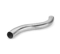 Coche Cola Escape Tubo De Enlace Medio De Escape De Acero Inoxidable Universal De 50cm Tubo De Escape Flexible Tubo De Reparación Rápida Silenciador Tubo (Tamaño : 36mm-40mm)
