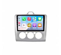 Coche con Carplay Android Auto Inalámbrica para Ford Focus 23 Mk2 Mk3 2004-2011 Enlace Espejo, Navegación, Siri, Aux, Bluetooth, Airplay, Lectura de Vídeo, 8 Nuclear 4G+64G