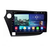 Coche con Carplay Android Auto Inalámbrica para Honda Insight 2 2009-2014 Cámara Trasera - HD Pantalla Carplay Mirror Link - Portátil Radio Coche Bluetooth con, 4 Nuclear 1G+32G