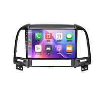 Coche con Carplay Android Auto Inalámbrica para Hyundai Ix45 Santa Fe 2006-2012 Enlace Espejo, Navegación, Siri, Aux, Bluetooth, Airplay, Lectura de Vídeo, 4 Nuclear 2G+32G