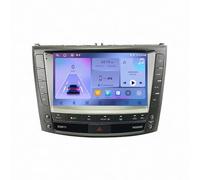 Coche con Carplay Android Auto Inalámbrica para Lexus IS200 IS250 IS300 IS300C A-Pple Carplay & Android Auto, Autoradio Portátil Car Play con Pantalla Táctil, 8 Nuclear 4G+64G