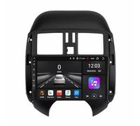 Coche con Carplay Android Auto Inalámbrica para Nissan Sunny Versa C17 2011-2013 A-Pple Carplay & Android Auto, Autoradio Portátil Car Play con Pantalla Táctil, 8 Nuclear 4G+64G