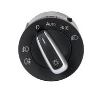 Coche Conmutador luz Compatible Con VW-Rabbit 2006 2007 2008 2009 Para Passat Para B6 Para B7 2006 2007-2014 Interruptor De Faros Delanteros Y Control De Luces Antiniebla