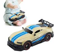 Coche Control remoto - Coche de Drift Control Remoto,Vehículo Luminoso de 2,4 GHz para Viaje Escuela Infantil Niño Juego en Casa Desarrollar Habilidades Niña Coordinación Mano-Ojo 4 6 Años