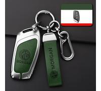 Coche Controles Remotos Carcasa Llave para MG ZS MG5 MG5 Scorpio MG6pro MG Mulan MG Navigator MG HS Funda Llave Arcasa Llave Protectora Gift Accesorios,SilverGreen-A