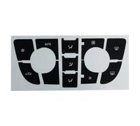 coche Cubierta botón Compatible Con Opel Para Astra Pegatina Para Botones Calcomanías De Reparación Para El Salpicadero El Climatizador El Panel De CD Y MP3(Size2)