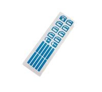 coche Cubierta botón Universal Pegatina Luminosa Nocturna Para Botones De Coche Pegatinas Fluorescentes Impermeables Para El Interior Del Elevador De Coche Resistentes Al Desgaste(Blue)