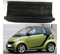 Coche Cubierta Carga Retráctil para Smart 451 fortwo 2009-2014 Cortina Equipaje Anti Peeping Cortina Equipaje Trasero partición privacidad Parasol