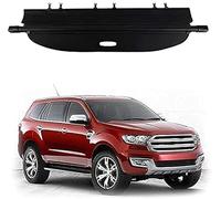 Coche Cubierta de Carga Retráctil para Ford Everest 2015-2021, Trasero Trunk Estante Paquetes Privacidad Cargo Protectora Cubierta