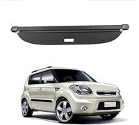 Coche Cubierta de Carga Retráctil para Kia Soul Am 2008-2013, Trasero Trunk Estante Paquetes Privacidad Cargo Protectora Cubierta