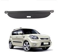 Coche Cubierta de Carga Retráctil para Kia Soul Am 2008-2013, Trasero Trunk Estante Paquetes Privacidad Cargo Protectora Cubierta