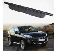 Coche Cubierta de Carga Retráctil para Peugeot 4007 2007-2012, Trasero Trunk Estante Paquetes Privacidad Cargo Protectora Cubierta