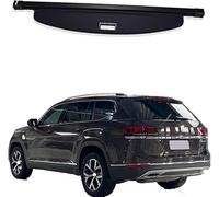 Coche Cubierta de Carga Retráctil para VW Teramont 2018 2019 2020 2021, Trasero Trunk Estante Paquetes Privacidad Cargo Protectora Cubierta