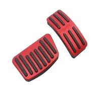 Coche Cubierta De Pedales Para Geely Para Atlas Para Coolray Para SX11 2018-2023 Cubiertas Antideslizantes Para Pedales De Acelerador, Freno Y Combustible(Red)