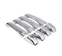 Coche Cubierta Manija Puerta 8 Uds Cubiertas Cromadas De 4 Manijas De Puerta Para Jeep Para GRAND CHEROKEE WK2 2011 2012 2013 2014 2015 2016 2017 Accesorios Decoracion