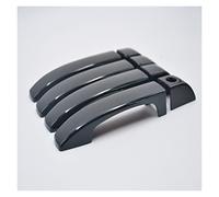 Coche Cubierta Manija Puerta 8 Uds. Cubiertas De Manijas De Puerta Negras Brillantes Embellecedoras Para LAND Para ROVER Para Range L322 2002-2012 Accesorios Decoracion