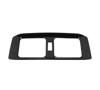 coche Cubierta Salida Aire Compatible Con Toyota Para RAV4 XA50 2019 2020 2021 2022 2023 2024 Embellecedor De Cubierta De Marco De Salida De Ventilación De Aire Acondicionado Trasero De Coche(Black)