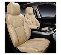 Coche Cubiertas Asientos 1 Juego De 5 Fundas Asiento Coche para A4 B8 A3 8p A5 para Sportback A7 Q2 TT Mk1 Q3 B6 B7 para Avant C6 4f RS 4 6 7 Q5 Q7 100(Beige,B)