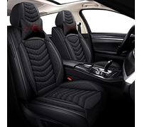 Coche Cubiertas Asientos 1 Juego De Fundas Lino para Asiento Coche para TT Mk1 Mk2 Q7 2007 A4 B7 B8 para Avant A6 C5 100 C4 A1 A3 A5 para Sportback 2006 4f(Negro,Deluxe a)