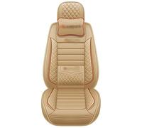 Coche Cubiertas Asientos para A4 B8 B6 B7 para Avant A3 8P A5 Fundas De Cuero para Asiento Coche para Sportback Q2 Q3 A7 Q7 4L 100 C4 A6 4F C7 C5(Beige,Deluxe b)