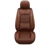 Coche Cubiertas Asientos para A4 B8 B6 B7 para Avant A3 8P A5 Fundas De Cuero para Asiento Coche para Sportback Q2 Q3 A7 Q7 4L 100 C4 A6 4F C7 C5(Café,Standard)