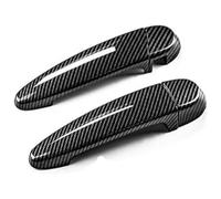 Coche Cubiertas Manijas para F30 F31 F32 F33 F34 F36 E70 E71 E84 F25 F26 F20 Embellecedores Manija Puerta Exterior Fibra Carbono(RHD C)