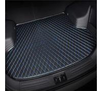 Coche Cuero Alfombrilla Maletero para Toyota Crown 2010 2011 2012 2013 2014, Alfombrillas Maletero Antideslizante Impermeable Alfombra Protector Accesorios,A-Black Blue