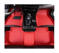 Coche Cuero Alfombrillas LHD Para Accord 6th 1997 1998 1999 2000 2001 2002 2003 Alfombrillas Antideslizantes Diseño Interior Coche Antiincrustantes(Red)