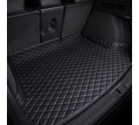Coche Cuero Alfombrillas Maletero para Audi A4 B9 Avant/Kombi 2015 2016 2017 2018-2022, Antimanchas Antiarañazos Impermeable Antideslizante Cuero Protectora Accesorios,A All Black