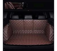 Coche Cuero Alfombrillas Maletero para Ford Evos 2022 2023 2024 (with Fender on The Left), Cobertura Completa Antideslizante Funda Maletero Accesorios Interior,Coffee
