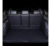 Coche Cuero Alfombrillas Maletero para Ford Evos 2022 2023 2024 (with Fender on The Left), Cobertura Completa Antideslizante Funda Maletero Accesorios Interior,Black-Blue