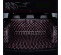 Coche Cuero Alfombrillas Maletero para Ford Mondeo Sedan 2022-2023 (Various Models, Photo Required), Cobertura Completa Antideslizante Funda Maletero Accesorios Interior,Black-Red
