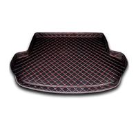 Coche Cuero Alfombrillas Maletero para Mitsubishi Eclipse Cross PHEV 2021 2022 2023, AntiarañAzo Tronco Bandeja Alfombra Protector Interiores Accesorios, D/Black Red