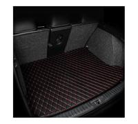 Coche Cuero Alfombrillas Maletero para Porsche para Macan 2014 2015 2016 2017 2018 2019 2020 2021 2022 Alfombrilla para Maletero Alfombra Interior(BIACK Red SIGIE)