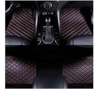 Coche Cuero Alfombrillas para SsangYong Rexton 2008-2011,Delanteras Traseras Suelo Esterillas Protectoras,Juego Alfombrillas Moqueta,Accesorios Coche,B/Blackred