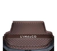 Coche Cuero Maletero Alfombrillas, para Lynk & Co 01 2017-2020 (no Speaker on The Right Side) Antideslizante Impermeable AntiarañAzos Car Protectora Estera Accesorios,B