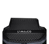 Coche Cuero Maletero Alfombrillas, para Lynk & Co 01 2021-2023 (with Net Bag on The Left) Antideslizante Impermeable AntiarañAzos Car Protectora Estera Accesorios,A
