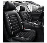 Coche Cuero PU Fundas Asientos para Ford EcoSport S/EcoSport St-Line, Completo Juegos Cubreasientos Protección del Asiento,C/Black White