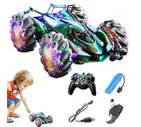 Coche De Acrobacias Con Detección De Gestos, Juguete De Control Remoto Recargable Para Fiestas Infantiles, Coche Rc Controlado A Mano Con Reloj De Conducción Acrobático, Control Dinámico De Mejora Par