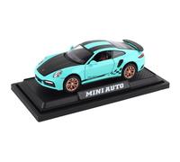 Coche de aleación a escala 1/32, modelo de coche azul noble, juguetes de coche de fundición a presión de aleación, modelos de coche coleccionables, adecuados para niños, chicos, chicas como regalo