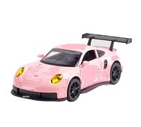 Coche De Aleación Fundido A Presión, Modelo De Metal 1:32 para Porsche 911 RSR(Pink)